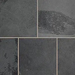 MSI Surfaces Montauk Black 16X16 Gauged SMONBLK1616G - Plumbing Market