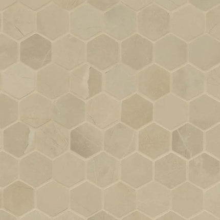 MSI Surfaces Sande Cream 2X2 Hexagon Matte NSANCRE2X2HEX - Plumbing Market