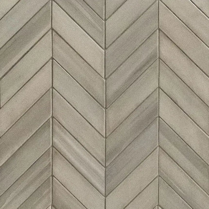 MSI Surfaces Watercolor Grigio Chevron 12X15 Mosaic NWATGRICHE12X15 - Plumbing Market