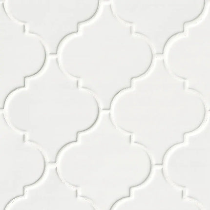 MSI Surfaces Whisper White Arabesque SMOT-PT-WW-ARABESQ - Plumbing Market