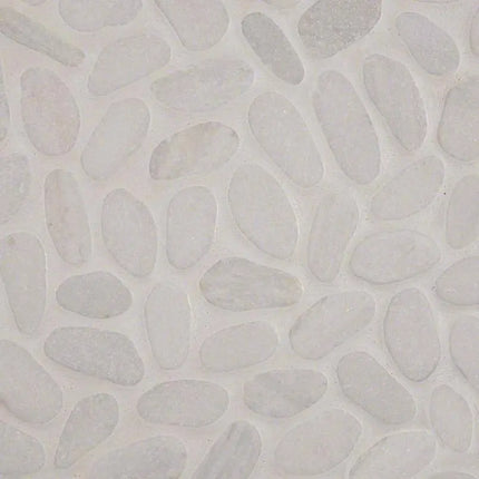MSI Surfaces White Pebbles Mesh Backed SMOT-PEB-WHT - Plumbing Market