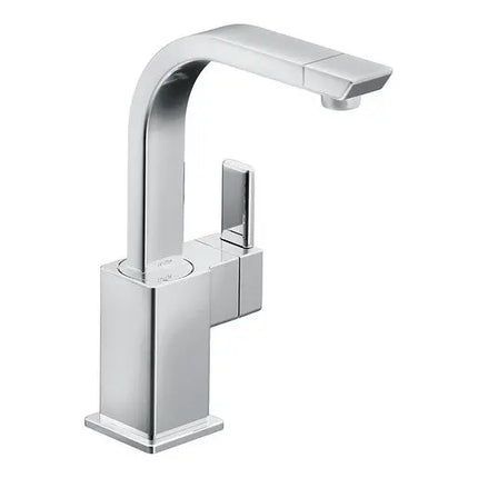 Moen 90 Degree Chrome One-Handle High Arc Bar Faucet S5170 - Plumbing Market