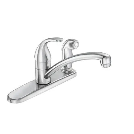 Moen Adler Chrome One-Handle Kitchen Faucet 87605 - Plumbing Market