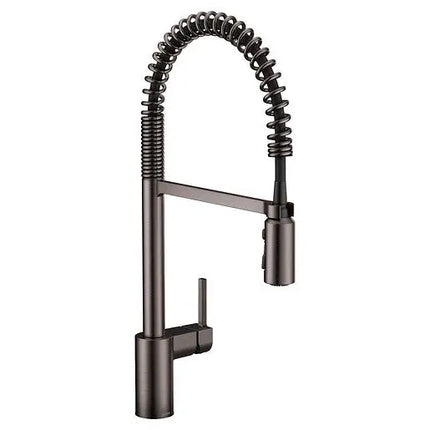 Moen Align Black Stainless One-Handle Pulldown Kitchen Faucet 5923BLS - Plumbing Market