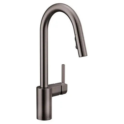 Moen Align Black Stainless One-Handle Pulldown Kitchen Faucet 7565BLS - Plumbing Market