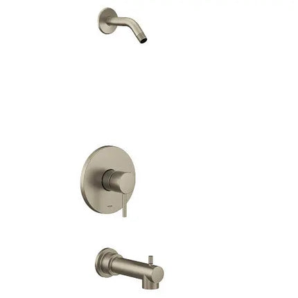 Moen Align Brushed Nickel M-CORE 2-Series Tub/Shower - No Head UT2193NHBN - Plumbing Market
