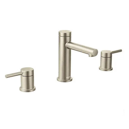 Moen Align Brushed Nickel Two-Handle High Arc Bathroom Faucet T6193BN - Plumbing Market