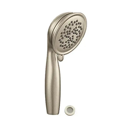 Moen Brushed Nickel Eco-Performance Handshower Handheld Shower 147913BN - Plumbing Market