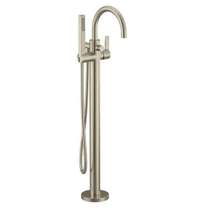 Moen Cia Brushed Nickel One-Handle Tub Filler Includes Hand Shower 615BN - Plumbing Market