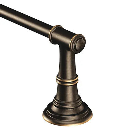 Moen Ellsworth Mediterranean Bronze 18" Towel Bar DN9118BRB - Plumbing Market