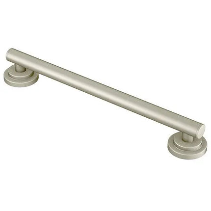 Moen Iso Brushed Nickel 24" Designer Grab Bar YG0724BN - Plumbing Market