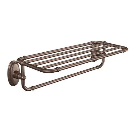 Moen Kingsley Oil Rubbed Bronze Towel Shelf YB5494ORB - Plumbing Market