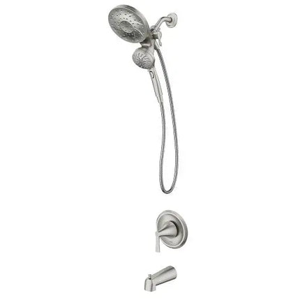 Moen Mikah Spot Resist Brushed Nickel Posi-Temp® Tub/Shower 82310SRN - Plumbing Market