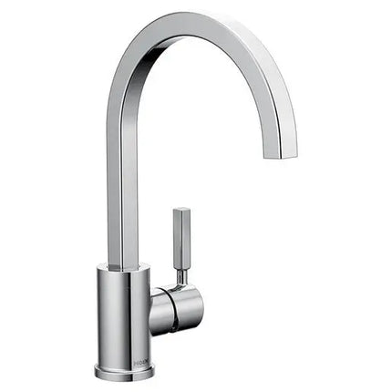 Moen Nori Chrome One-Handle High Arc Kitchen Faucet 87447 - Plumbing Market