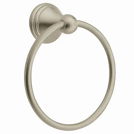 Moen Preston Brushed Nickel Towel Ring DN8486BN - Plumbing Market