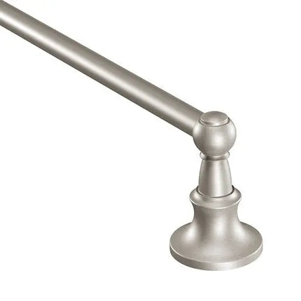 Moen Vale Brushed Nickel 18" Towel Bar DN4418BN - Plumbing Market