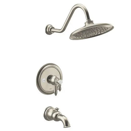 Moen Weymouth Brushed Nickel M-CORE 4-Series Tub/Shower UTS43103EPBN - Plumbing Market