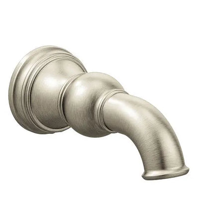 Moen Weymouth Brushed Nickel Non-Diverter Spout S12105BN - Plumbing Market