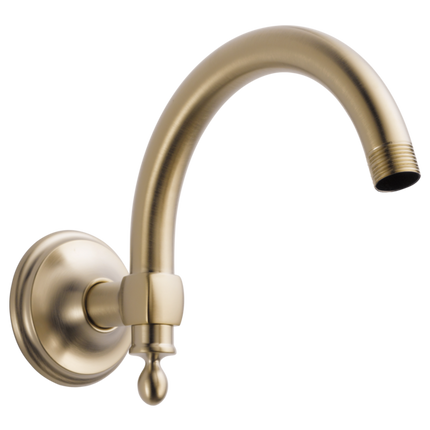 Brizo 10" Classic Wall Mount Shower Arm And Flange RP70909GL - Plumbing Market