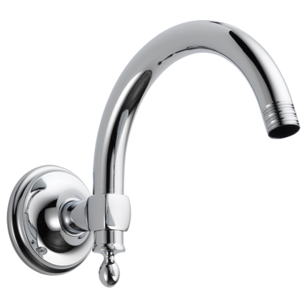 Brizo 10" Classic Wall Mount Shower Arm And Flange RP70909PC - Plumbing Market