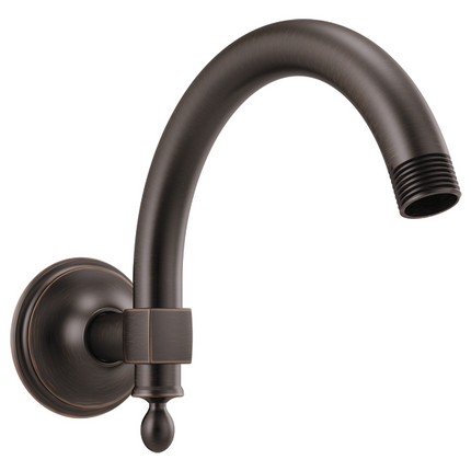 Brizo 10" Classic Wall Mount Shower Arm And Flange RP70909RB - Plumbing Market