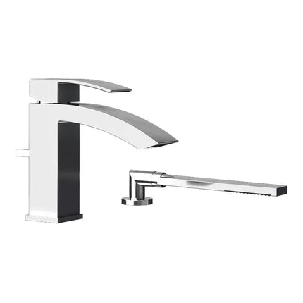Rubi Fall 2 Pcs Bathtub Faucet Chrome RFA22DCC - Plumbing Market