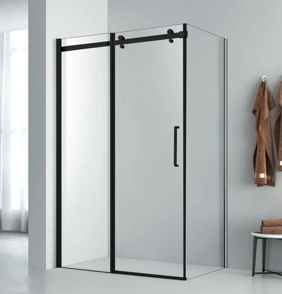 Rubi Leman Return Panel 36’’ X 78’’ Black RLE3678MBK - Plumbing Market