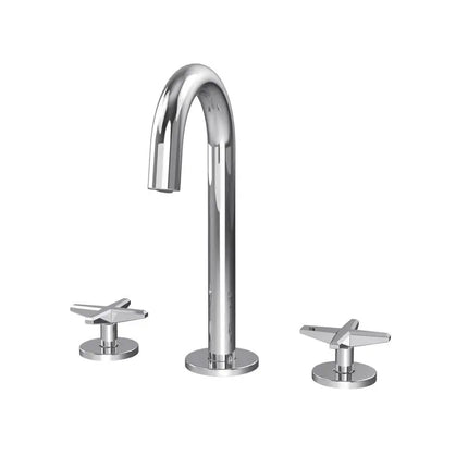 Rubi Lexa 8 In. Cc Basin Faucet Chrome RLX18CC - Plumbing Market