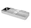Rubi Maya Rectangular Soap-Holder Chrome RMA911CP - Plumbing Market