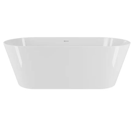 Rubi Sereno Freestanding 66 7/8" x 31 1/8" Bathtub in Matte White - Plumbing Market