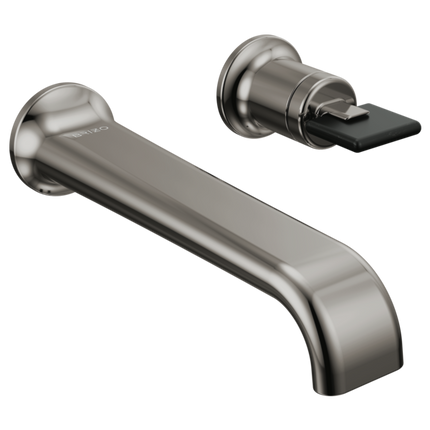 Brizo Two-Hole, Single-Handle Wall Mount Lavatory Faucet - Less Handle 1.2 GPM T65767LF-BNXLHP-ECO - Plumbing Market