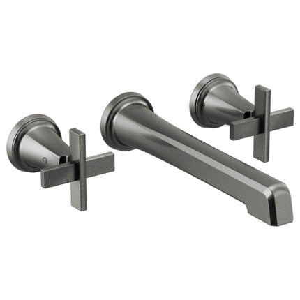 Brizo Two-Handle Wall Mount Lavatory Faucet - Less Handles 1.2 GPM T65898LF-SLLHP-ECO - Plumbing Market