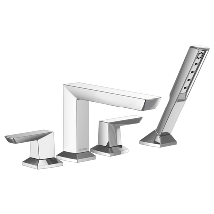Brizo Roman Tub Faucet With Handshower T67488-PC - Plumbing Market