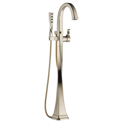 Brizo Single-Handle Freestanding Tub Filler T70130-BN - Plumbing Market