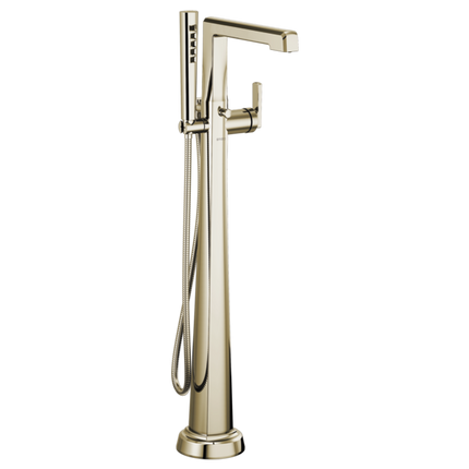 Brizo Single-Handle Floor Mount Tub Filler T70198-PN - Plumbing Market
