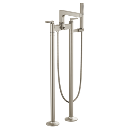 Brizo Two-Handle Tub Filler Trim Kit With Lever Handles T70306-NK - Plumbing Market