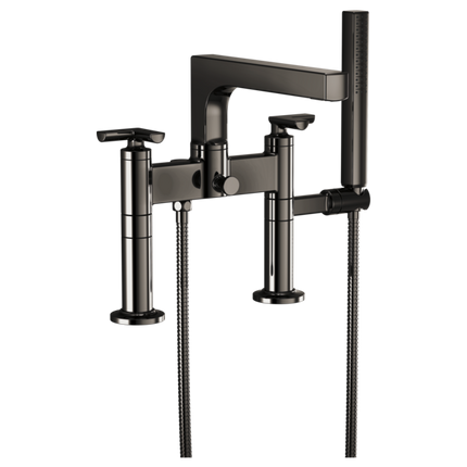 Brizo Two-Handle Tub Filler Trim Kit With Cross Handles T70307-BNX - Plumbing Market