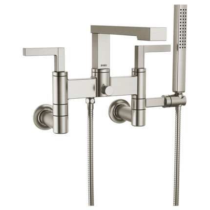 Brizo Two-Handle Tub Filler Trim Kit with Lever Handles T70322-NK - Plumbing Market