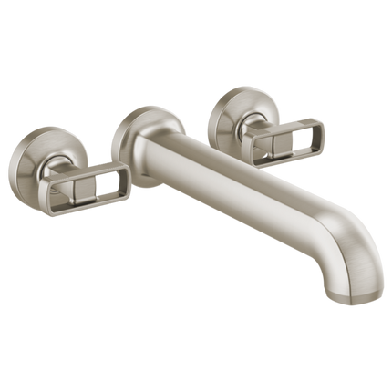 Brizo Two Handle Wall Mount Tub Filler T70406-NKLHP - Plumbing Market