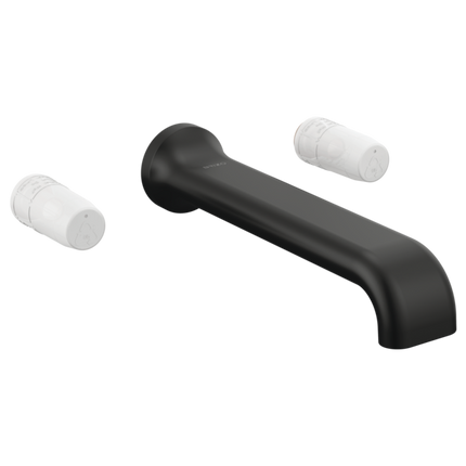 Brizo Two-Handle Wall Mount Tub Filler - Less Handles T70467-BLLHP - Plumbing Market