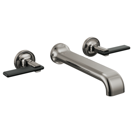 Brizo Two-Handle Wall Mount Tub Filler - Less Handles T70467-BNXLHP - Plumbing Market