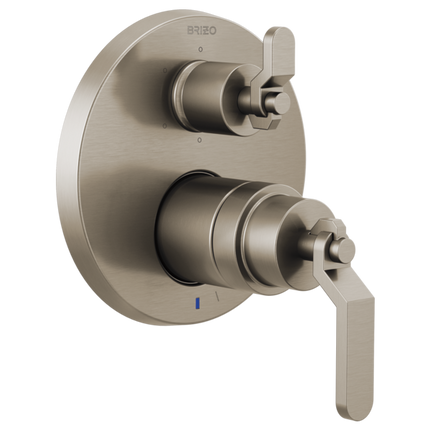 Brizo Pressure Balance Valve with Integrated 6-Function Diverter Trim - Less Handles T75P635-NKLHP - Plumbing Market