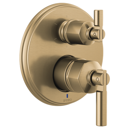 Brizo Pressure Balance Valve With Integrated 6-Function Diverter Trim - Less Handles T75P676-GLLHP - Plumbing Market