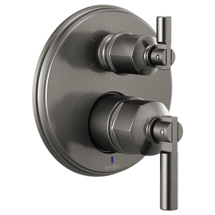 Brizo Pressure Balance Valve With Integrated 6-Function Diverter Trim - Less Handles T75P676-SLLHP - Plumbing Market