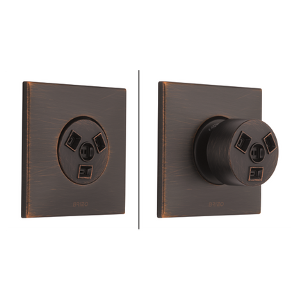 Brizo Hydrachoice Max® Square Body Spray Trim T84913-RB - Plumbing Market