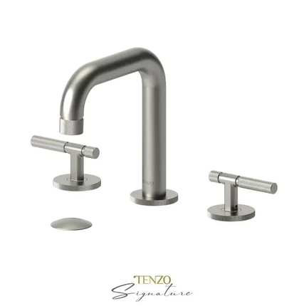 Tenzo Belacio F 8 Inch Widespread Bathroom Faucet With Drain - Plumbing Market