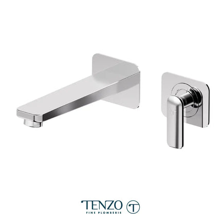 Tenzo Delano Wall mount Bathroom Faucet With Drain DE14 - Plumbing Market