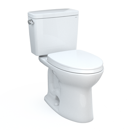 Toto Drake Two-piece Elongated Toilet 1.6gpf Standard Height With Seat - Plumbing Market