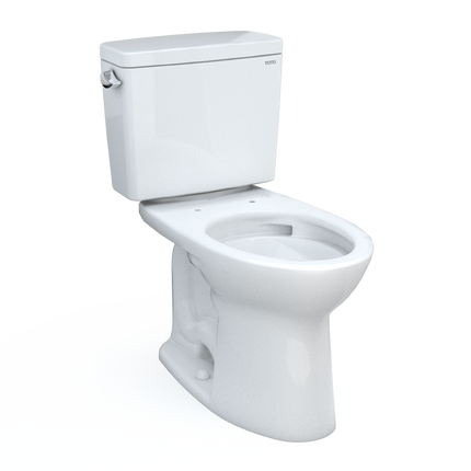 Toto Drake Two-piece Toilet, 1.6 GPF, Elongated Bowl Universal Height 10" Rough-In - Plumbing Market