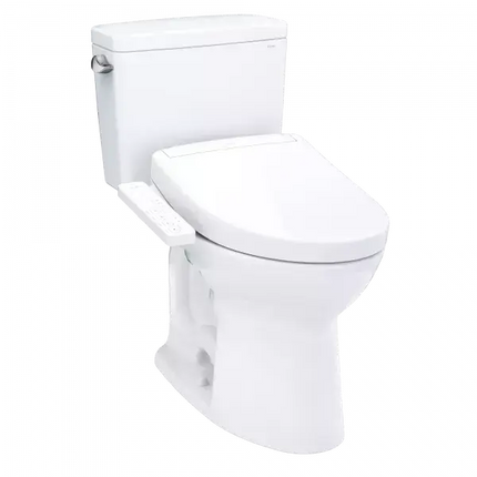 Toto Drake WASHLET S2 Two-Piece Elongated Standard Height Toilet 1.28 GPF - Plumbing Market
